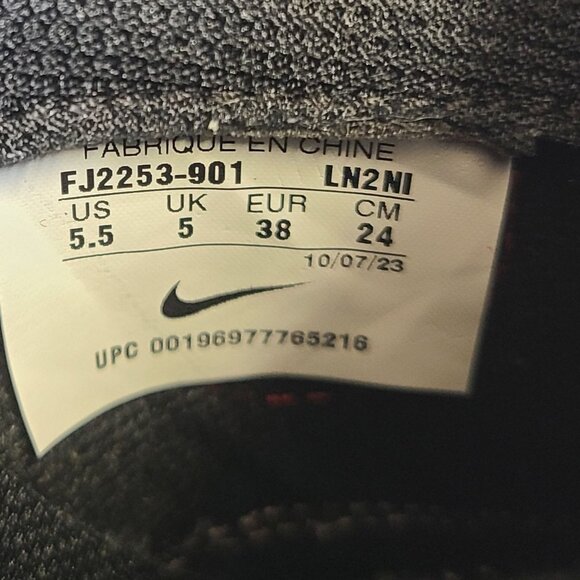 NEW Nike Dunk By You Custom Shoes FJ2253-901 Size 5.5 Black main image 6